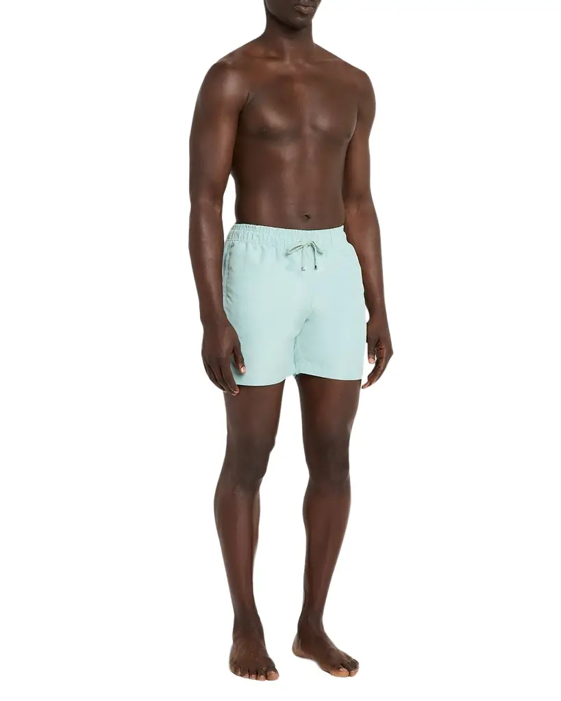 AMIRI — Logo Patch Swim Trunks · $450